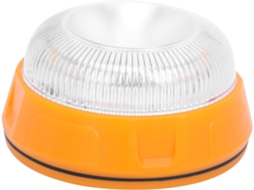 Luz De Advertência Led Amarela Magnética Garneck Para Carros, À Prova D Água, Compacta, Para Uso Emergencial Na Estrada