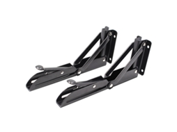 Laxiscreed Suporte Dobrável Tipo K Em Aço Inoxidável De 10" Preto Para Trabalhos De Construção E Reparo