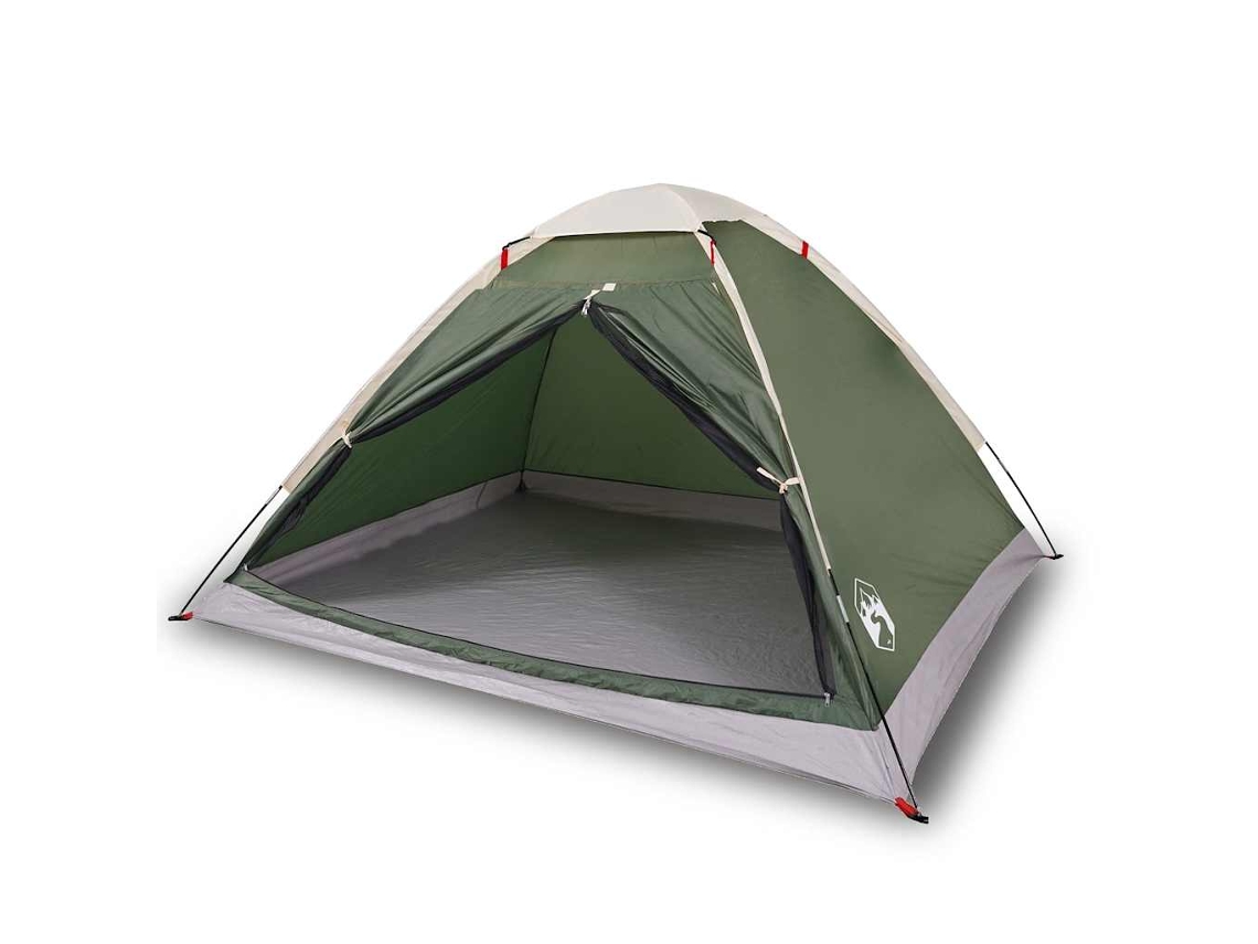 VIDAXL Tenda de Campismo Cúpula para 2 Pessoas Impermeável Verde