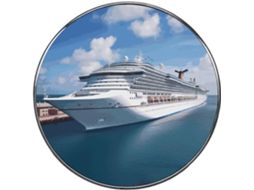 Ímãs De Geladeira Personalizados Em Liga Metálica Com Tema Navio Cruzeiro, Ímãs Requintados Para Quadro Branco, Armário