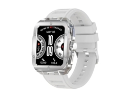 Smartwatch 185 com tela sensível ao toque completa, monitoramento de frequência cardíaca e SpO2, modo esportivo Sono 20, assistente de voz para fitness, Bestvite