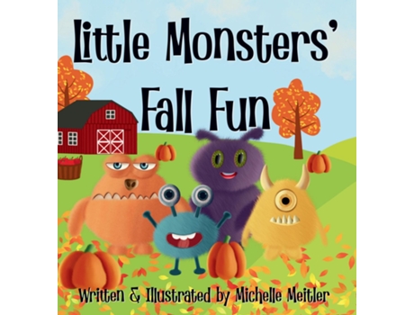 Livro Little Monsters Fall Fun de Michelle Meitler (Inglês)