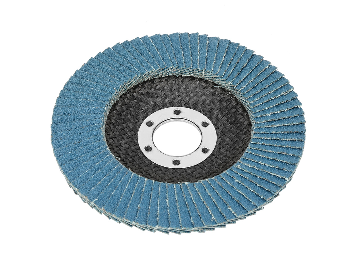 Discos De Lixa Laxiscreed 115mm Blue Page Para Esmeril, Pacote Com 10 Unidades
