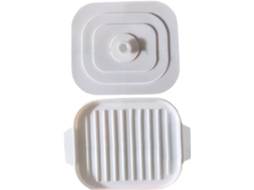 Bandeja Para Bacon No Micro-ondas, Assadeira De Silicone 11x8, 2x0,