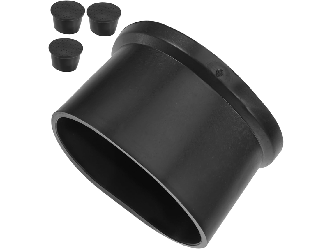 Nuobesty Conjunto De 4-protetores Borracha Redondos Para Móveis, Antiderrapantes, Com Redução De Ruído, Para Rodízios De