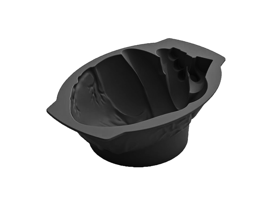 Fôrma De Coração Halloween (órgãos Humanos 3d, Com Base)