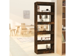 Vidaxl Estante/divisória 60x30x166cm Derivados Madeira Carvalho Fumado