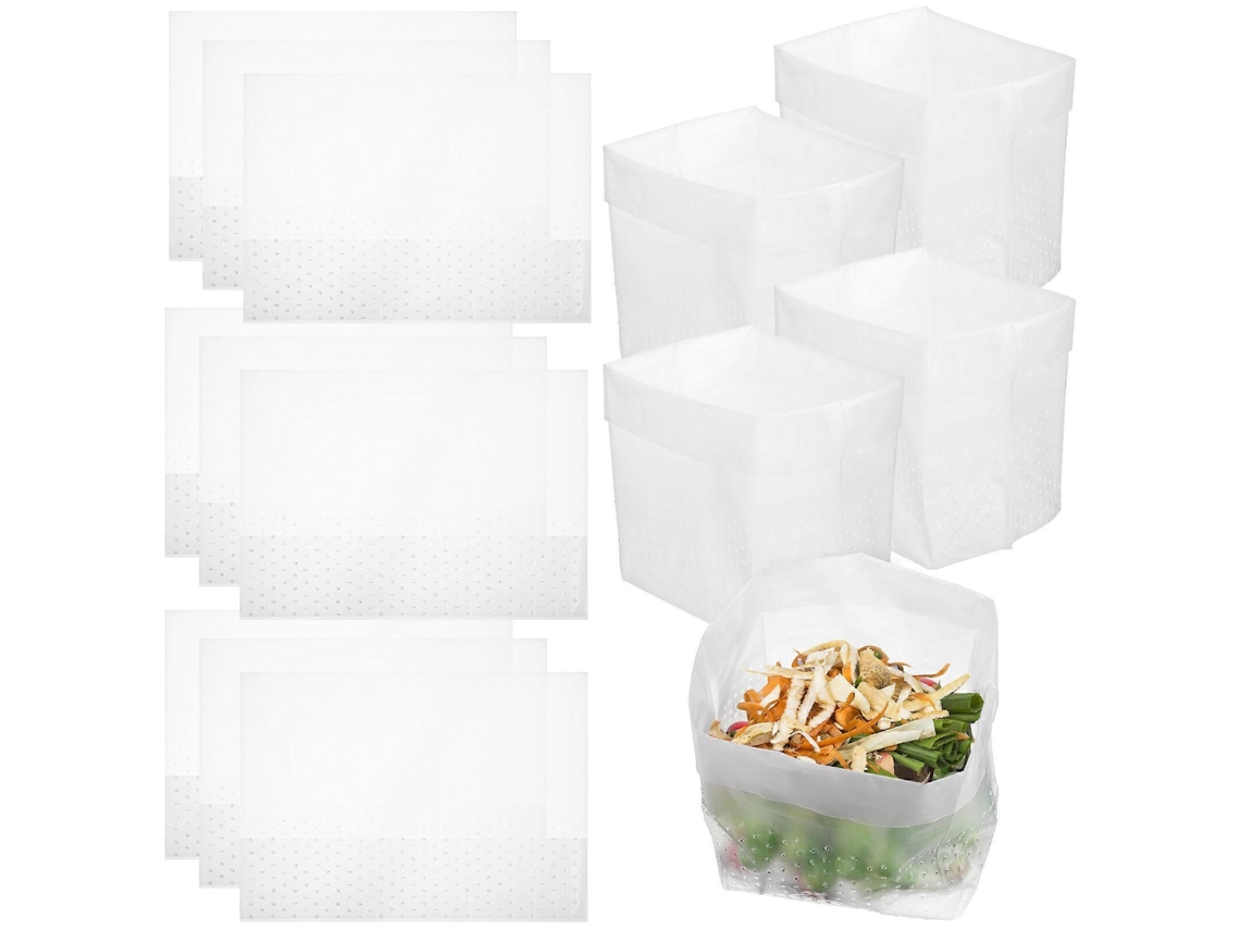 150 sacos de lixo ocos, latas de lixo autônomas para pia, cozinha, banheiro e quarto Slowmoose