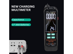 Mastfuyi Fy158a Multímetro Digital Inteligente, Automático Portátil com Display Digital, Medição Precisa para Eletricidade e Reparos