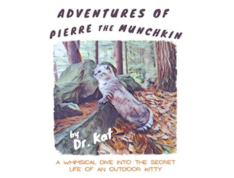 Livro Adventures of Pierre the Munchkin a Whimsical Dive into the Secret Life of an Outdoor Kitty de Dr Kat (Inglês)