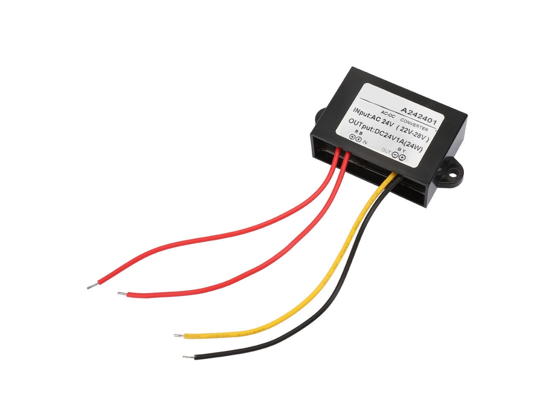 Módulo Conversor Ac 22 28v para Dc 24v Reductor de Voltaje Fuente de Alimentación Ac dc 1a