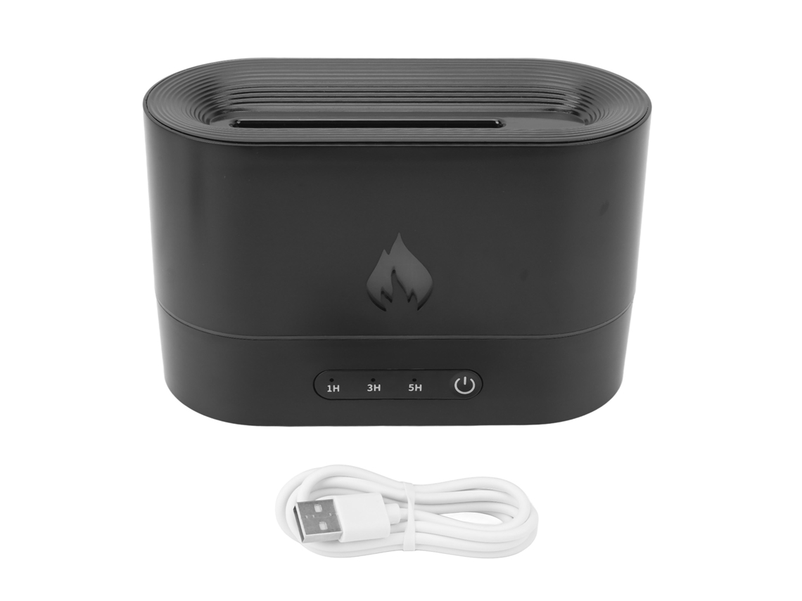 Laxiscreed Umidificador E Difusor De Aromas 3d Com Chama Simulada, Ideal Para Casa E Escritório