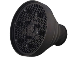 Difusor de Silicone Dobrável para Secador Cabelo, Ideal Viagens, com Bocal Redondo 4 a 5 Cm Diâmetro. GOKOCO