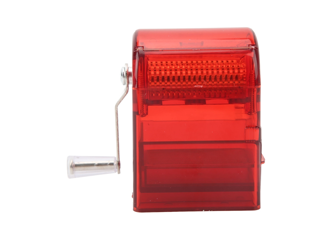 Moedor manual de charutos de plástico com manivela para tabaco
