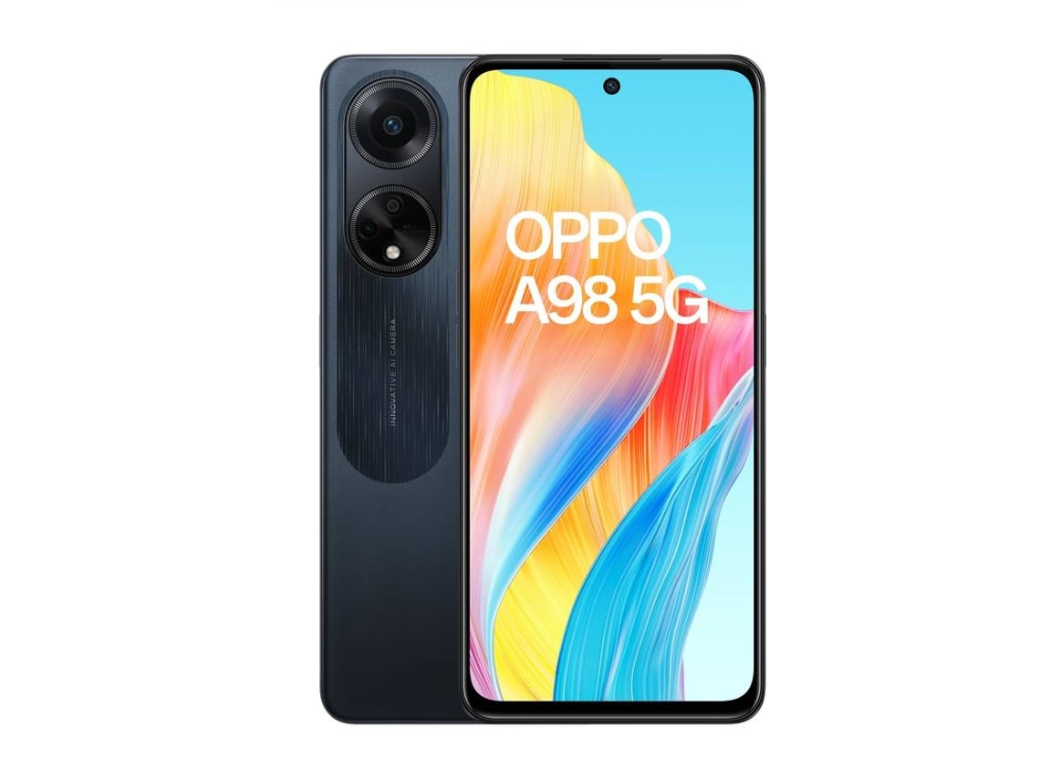 Smartphone OPPO A98 5G (6.72'' - 8 GB - 256 GB - Preto Suave)