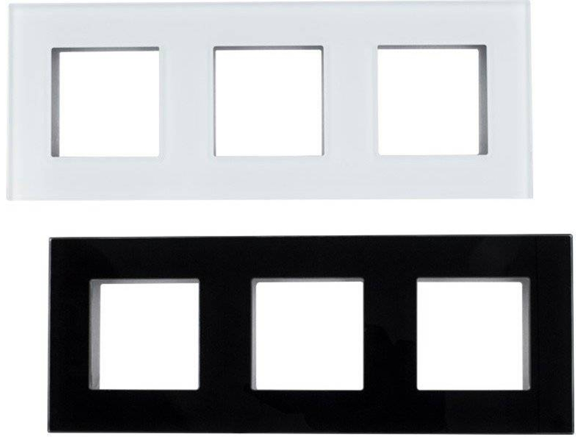 Cobertura para Interruptor LEDKIA (Vidro - 3 Módulos)