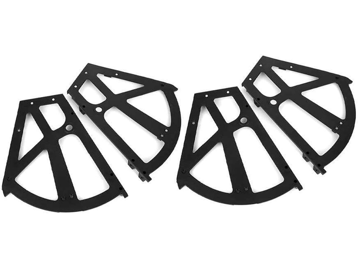 Conjunto De 4 Dobradiças Para Gaveta Sapatos, Suporte Giratório Para Sapatos, Dobradiças De Abs Reforçado Para Móveis
