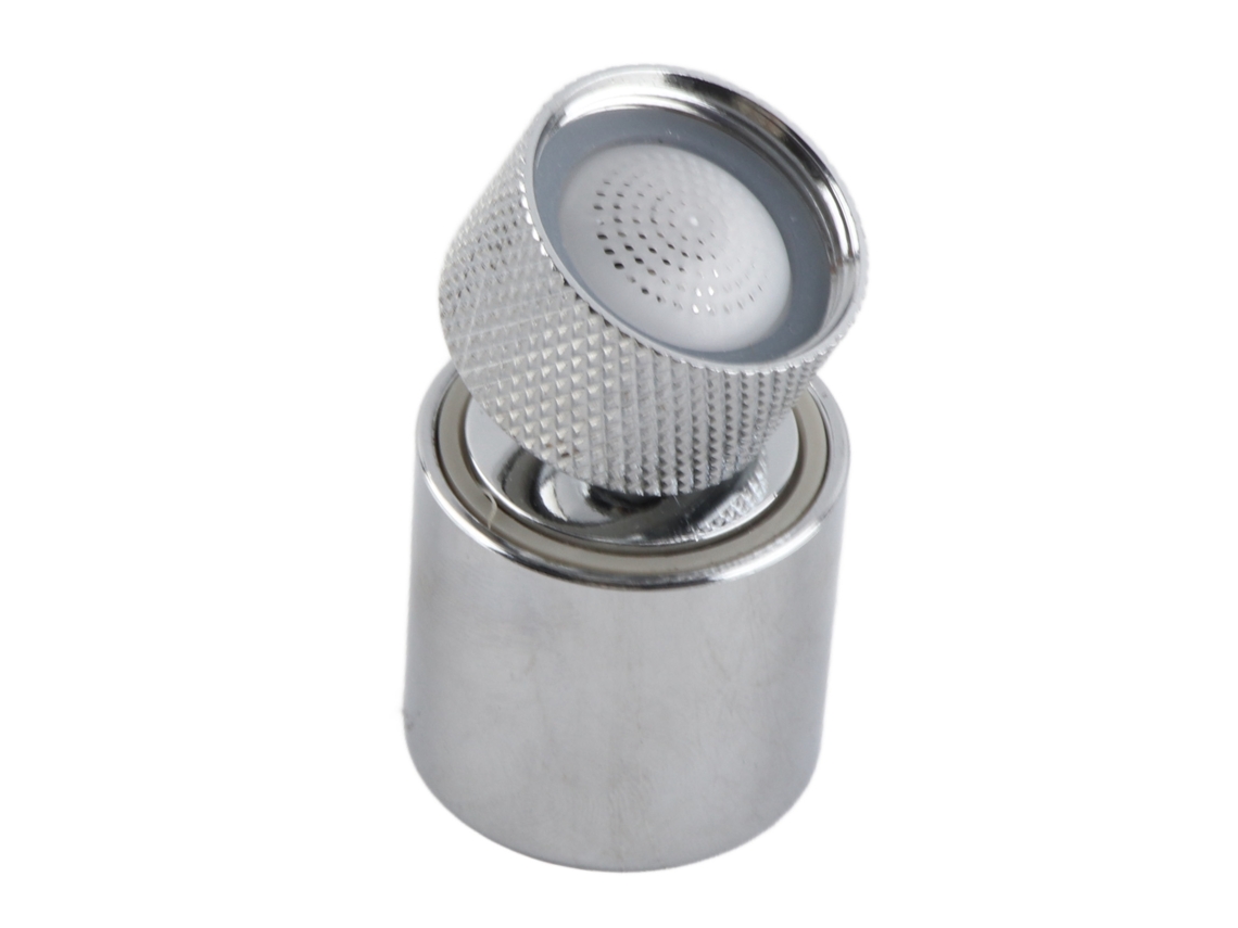 Torneira G1/2 de Aço Inoxidável 304 com Duas Bocas Giratórias S/MARCA