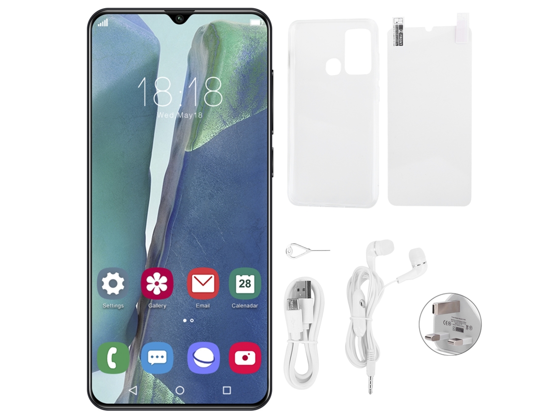 Laxiscreed Smartphone Com Reconhecimento Digital E Facial, Dual Sim, Alta Performance