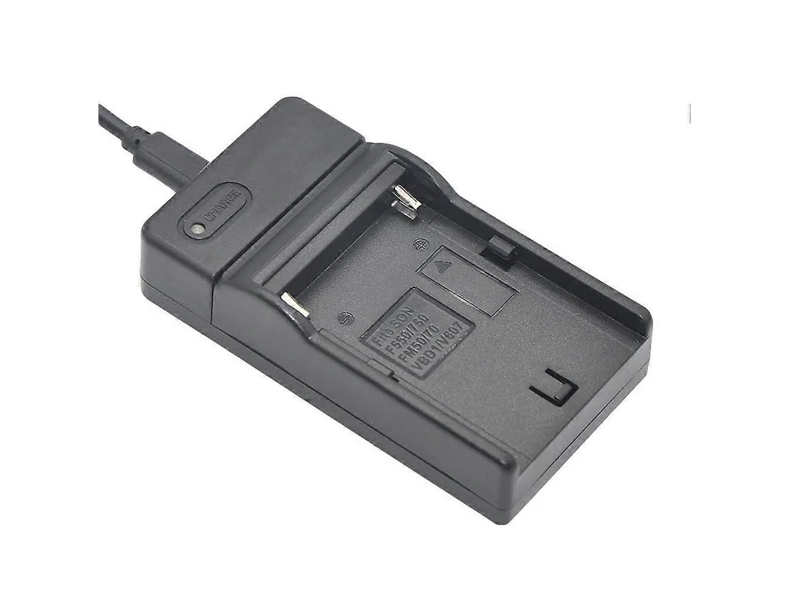 Carregador Usb Para Câmeras De Ação Sony Np- F550/ F570/ F750/ F970/ F770/ F960/ F330