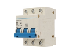 Interruptor de circuito automático 3p 20a dz47 63 400v para edifícios escritórios com carcaça incombustível | S/MARCA