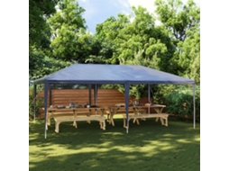 Vidaxl Tenda Para Festas 4x6 M Azul