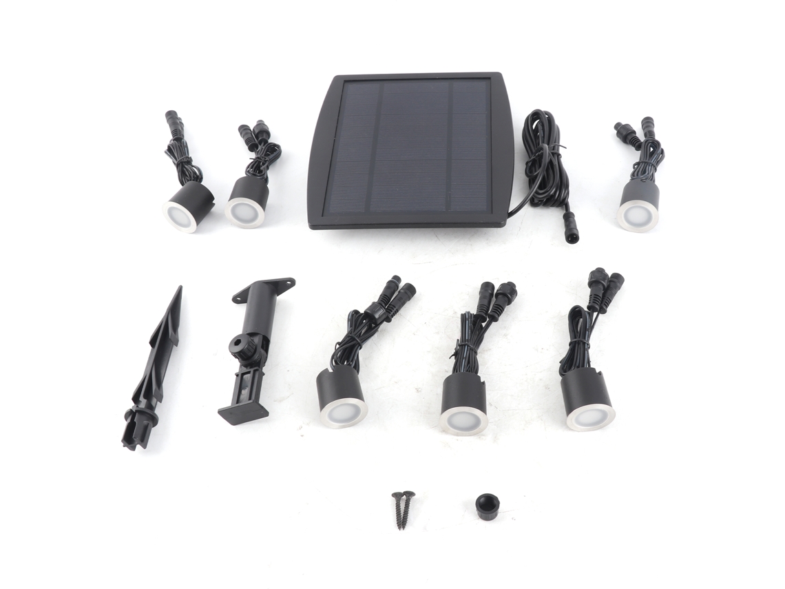 2026 lâmpadas de Terraço Solar 3.2v 0.2w 6 Peças Ip65 Luz de Jardim Led Sensor de Calor para Caminhos Subterrâneos