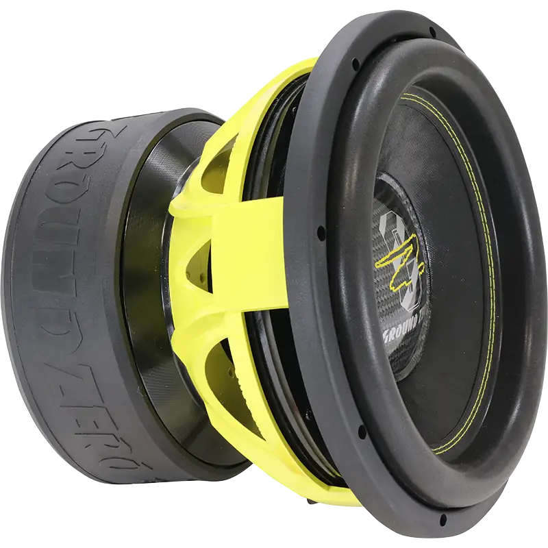 Subwoofer de Curso Longo de Alta Potência de 38 Cm - 15 Â?³ GROUND ZERO