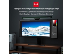 Mali lâmpada Suspensa Recarregável Yeelight para Monitor com Iluminação Assimétrica Ra95 e Dimmer Contínuo