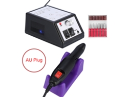 Kit De Broca Eléctrica Profissional Para Manicure E Pedicure Com Lixas E Acessórios 03