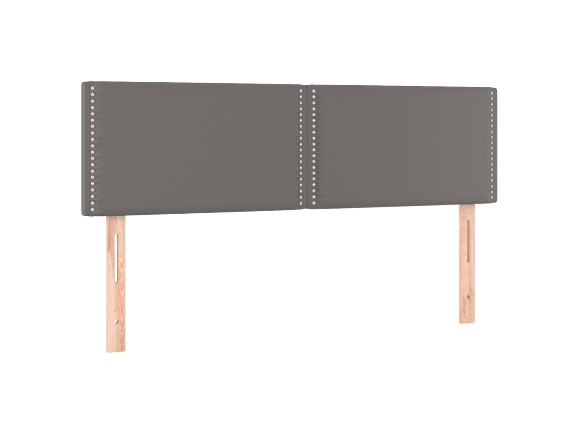 Headboard, Headboards Vidaxl Cinzeto Couro Artificial (144 Cm)