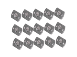 Pacote Com 15 Porcas T Soldadas Dechous Para Uso Interno E Externo Em Madeira Equipamentos De Escritório