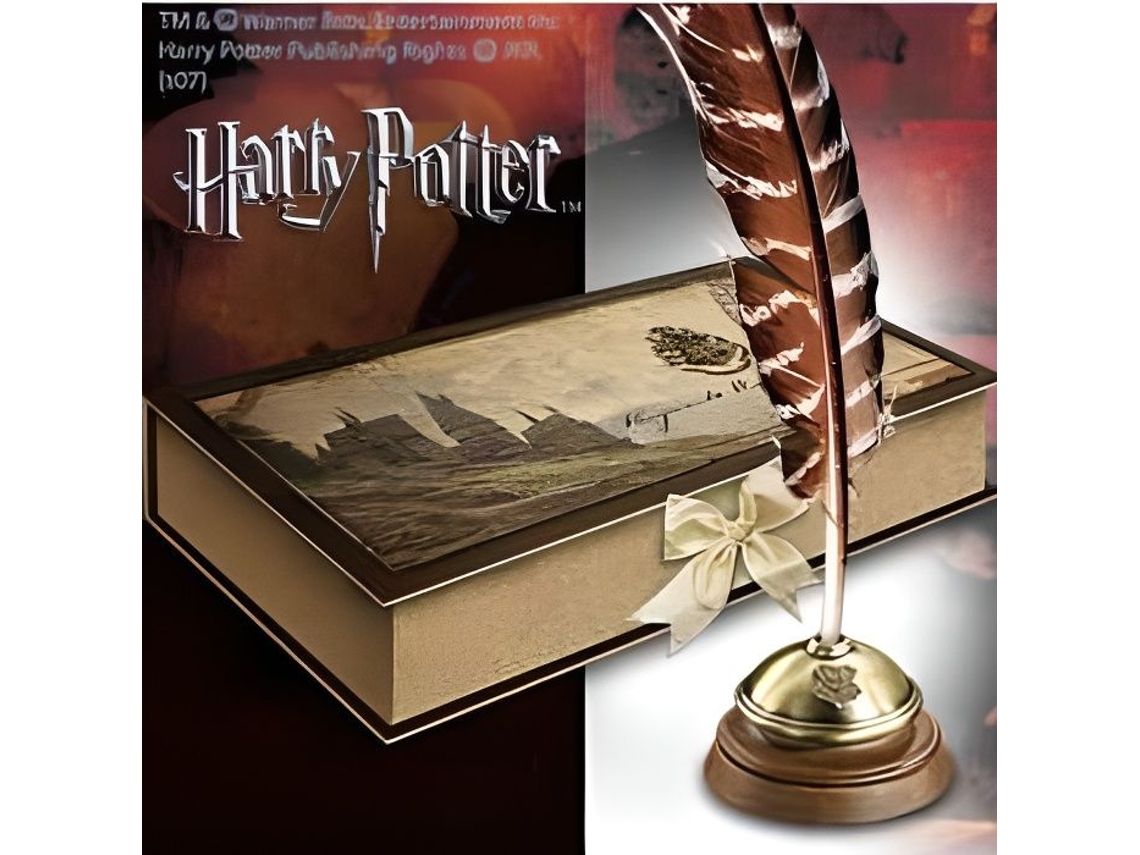 Pena E Tinteiro De Hogwarts Harry Potter Réplica Coleção Noble Noble Collection