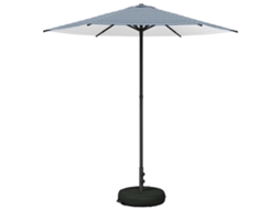 Maison Exclusive - Parasol De Jardim Com Base 230 X 230 Cm Poliéster Retangular