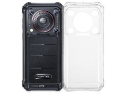 Capa de celular YURU TPU mole para Oukitel WP36, proteção total, lentes de câmera, transparente