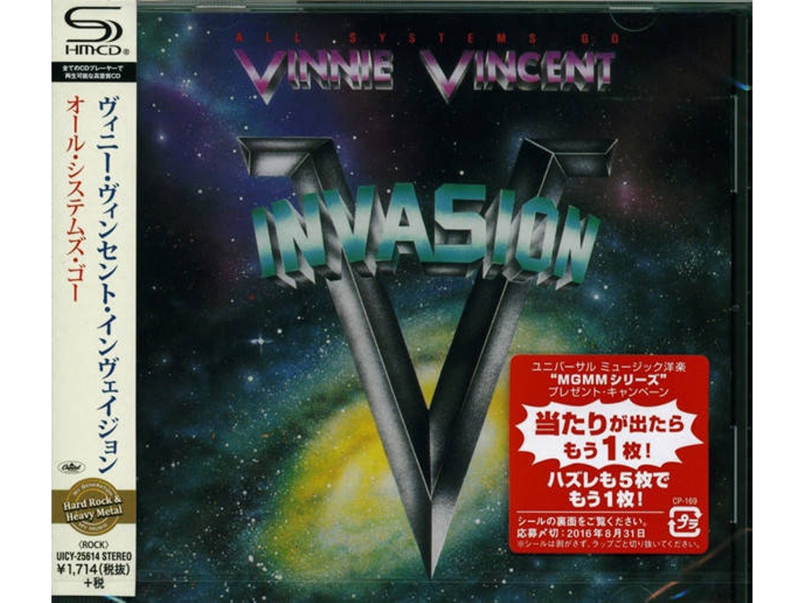 CD Vinnie Vincent Invasion - All Systems Go (1CDs)