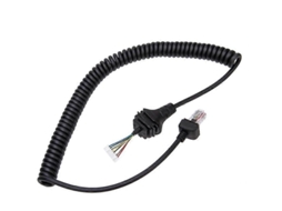 Microfone com alto-falante YURU, modelo HM 152, para rádio Icom, cabo P/U 8 pinos, preto