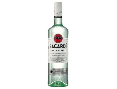 Bacardi Carta Blanca White Rum 100 cl - 37,5 °