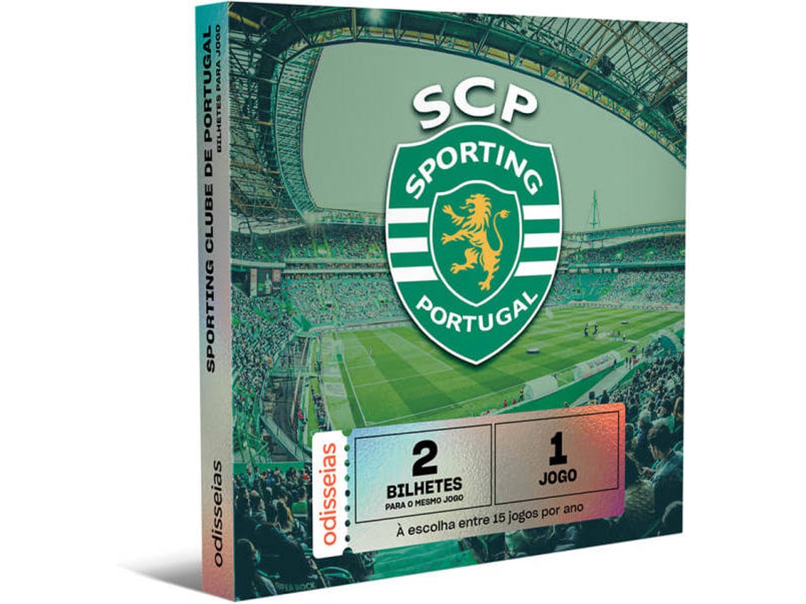 Pack Presente ODISSEIAS - Sporting Clube de Portugal - Bilhetes para Jogo