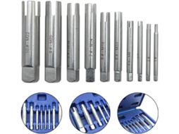 Conjunto De 10 Brocas Para Remover Parafusos Danificados Com Cabeças Quebradas, Ferramenta