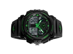 Reloj Digital Skmei 1270 Hombre Deportivo 5atm Resistente Agua Cronómetro Alarma Luminoso