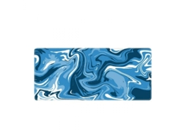 Azul, Mouse Pad L 600 X 300 X 3 Mm, Mouse Pad Gamer Extra Grande Aquaforge