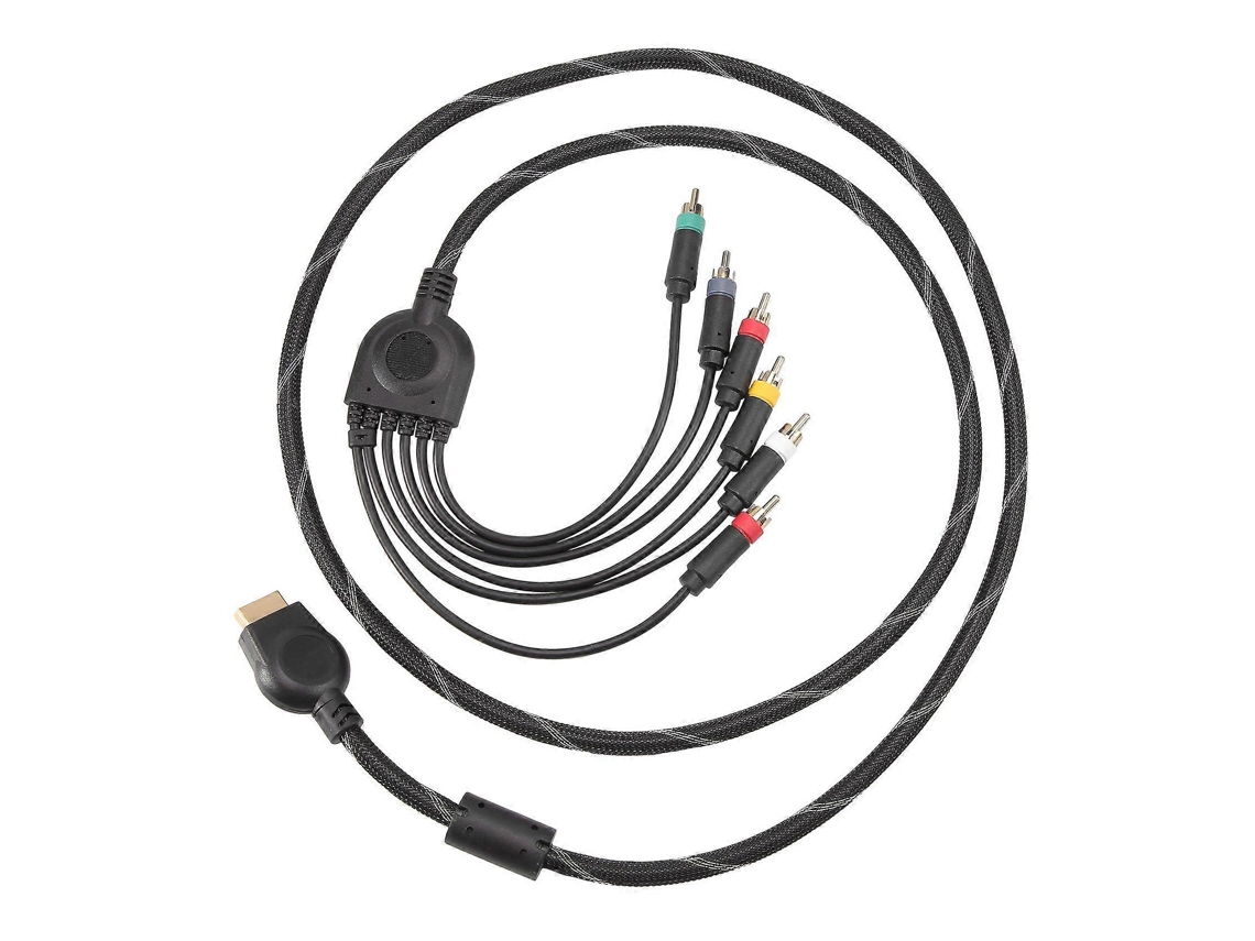 Cabo De Componente 1.8m Para Ps2/ps3 Acessório Jogo Alta Resolução