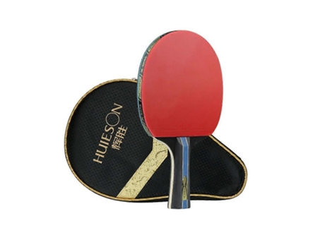 Novo Kit de Raquete de Tênis Ping Pong Paddle Woodrubber Cabo Confortável Boa Viscosidade Elasticidade Moderada Unikm