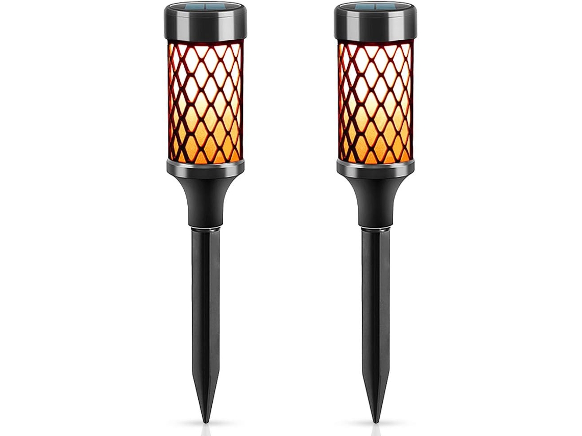 Luz Solar Para Exteriores, Luz Blanca Cálida, Ip65, Resistente Al Agua, Luz Solar Led, Decoración Exterior Para Caminos/paisajes Brilvibera