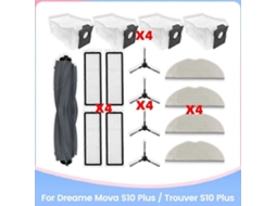 Conjunto De Acessórios Para Aspirador De Pó, Escova Rotativa, Escova Lateral, Filtro, Panos De Esfregão Slowmoose