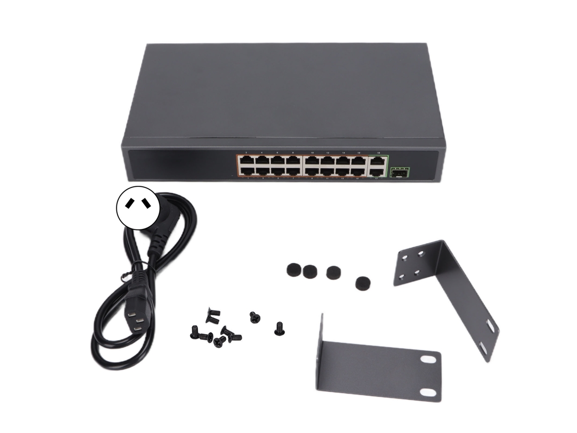 Switch Poe LAXISCREED 16 Portas 100m 2 Gbe