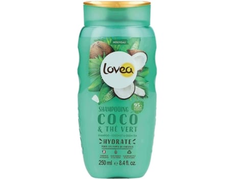 Champô Líquido LOVEA Coco e Chá Verde (250 ml)