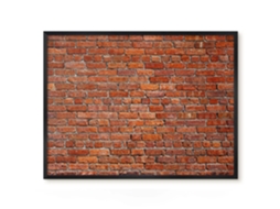 Magnetic Glass Board Brick Wall For The Hall Espelharte (80x60 Cm)