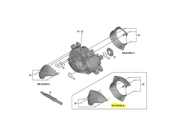 Shimano Drive Unit Due80A Steps Std Cover